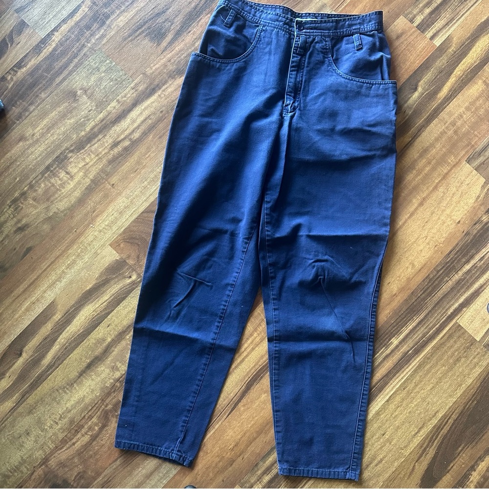 EUC Y2K Vintage Esprit Sport Navy Pants--sz 13/14